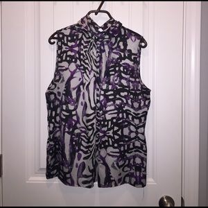 Sleeveless cowl neck blouse♻️DONATING SOON!♻️