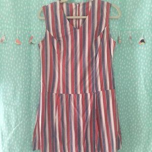 Perfect Vintage Striped Romper