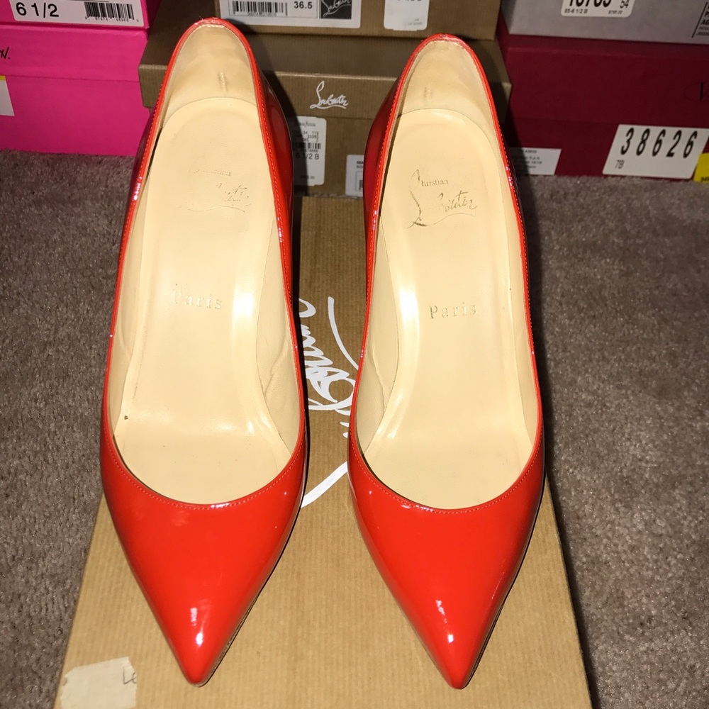 Authentic Christian Louboutin. 36.5. 85mm.