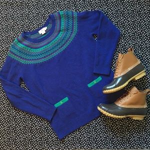{Vineyard Vines} Fair Isle Wool Sweater