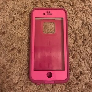 iPhone 6/6s pink Lifeproof case