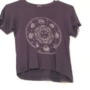 Cropped Sun/Zodiac Top