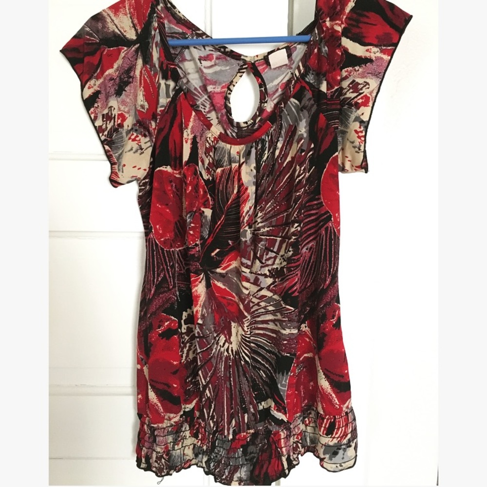 Short sleeve blouse