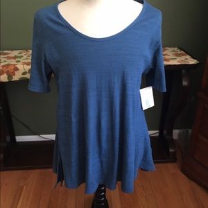 Lularoe Perfect-T brand new denim blue