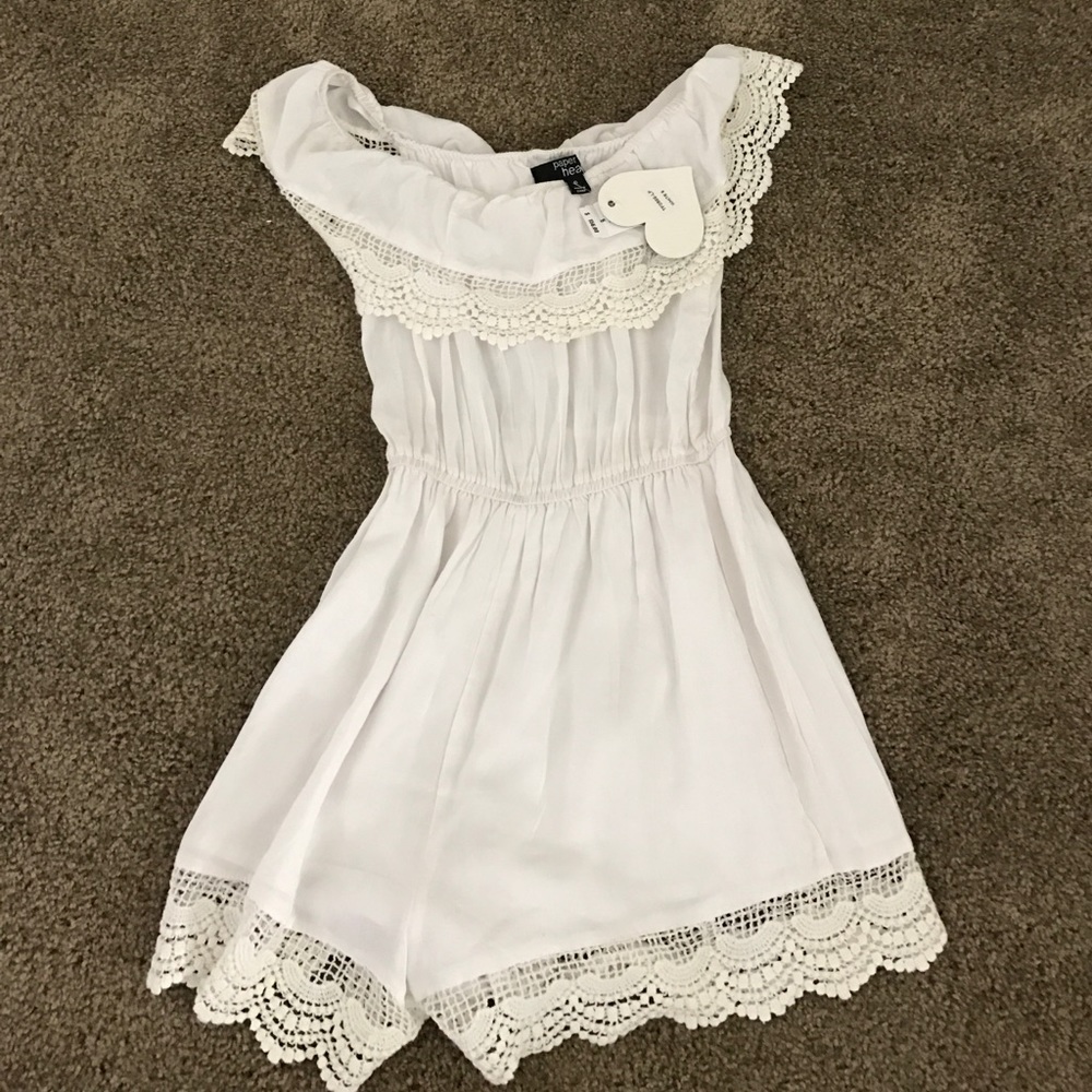 White romper
