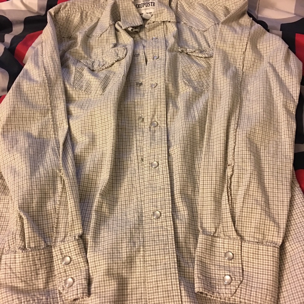 Men's button up shirt