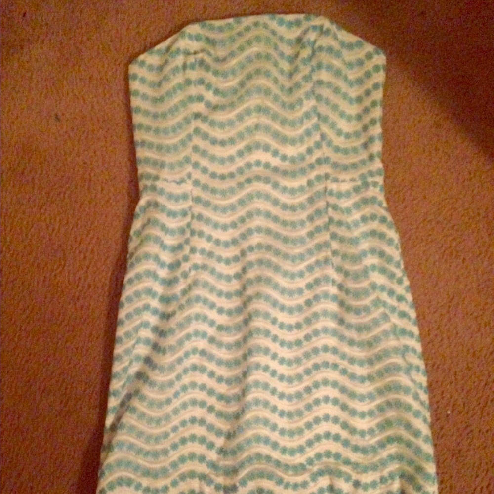Lilly Pulitzer leavens dress size 6 shorely blue