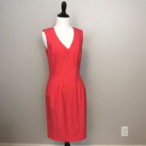 Vince Camuto Size 4 Coral Dress with pockets