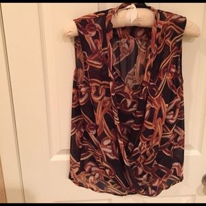 Trina Turk sleeveless blouse