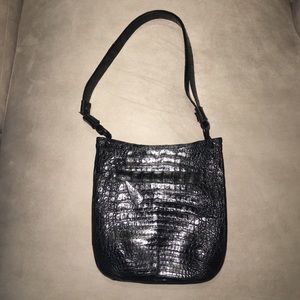 Authentic Nancy Gonzalez Crocodile Crossbody Bag