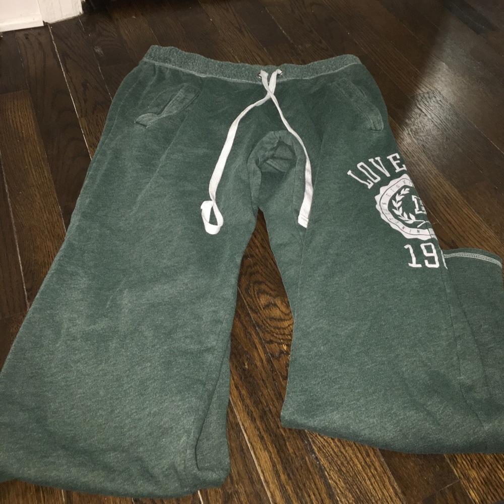 Pink sweats