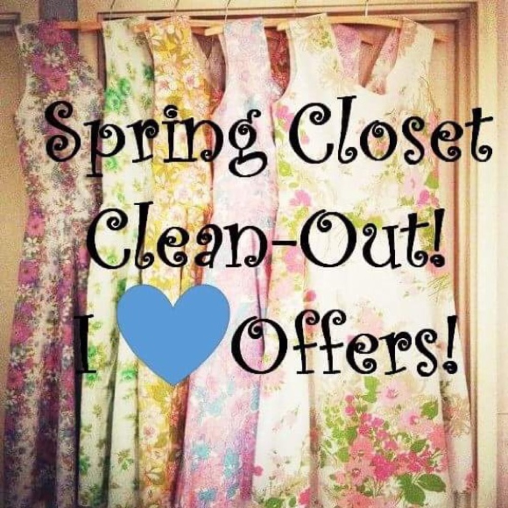 Closet clean out!