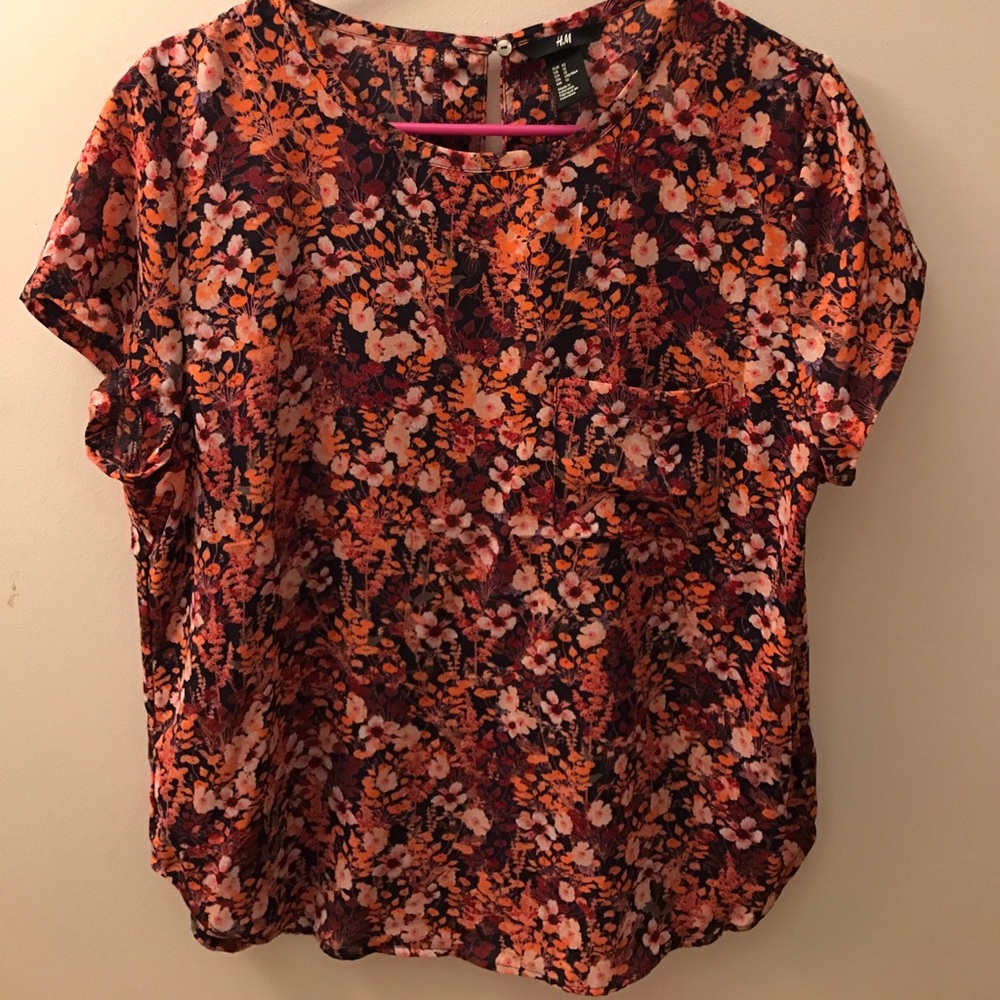 Floral Print Top