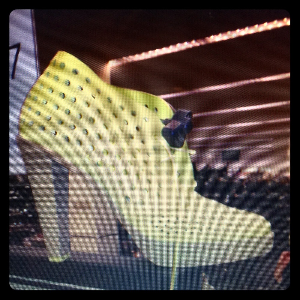 ISO Cole Haan green perforated booties.