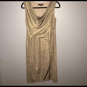 Golden greyish dress