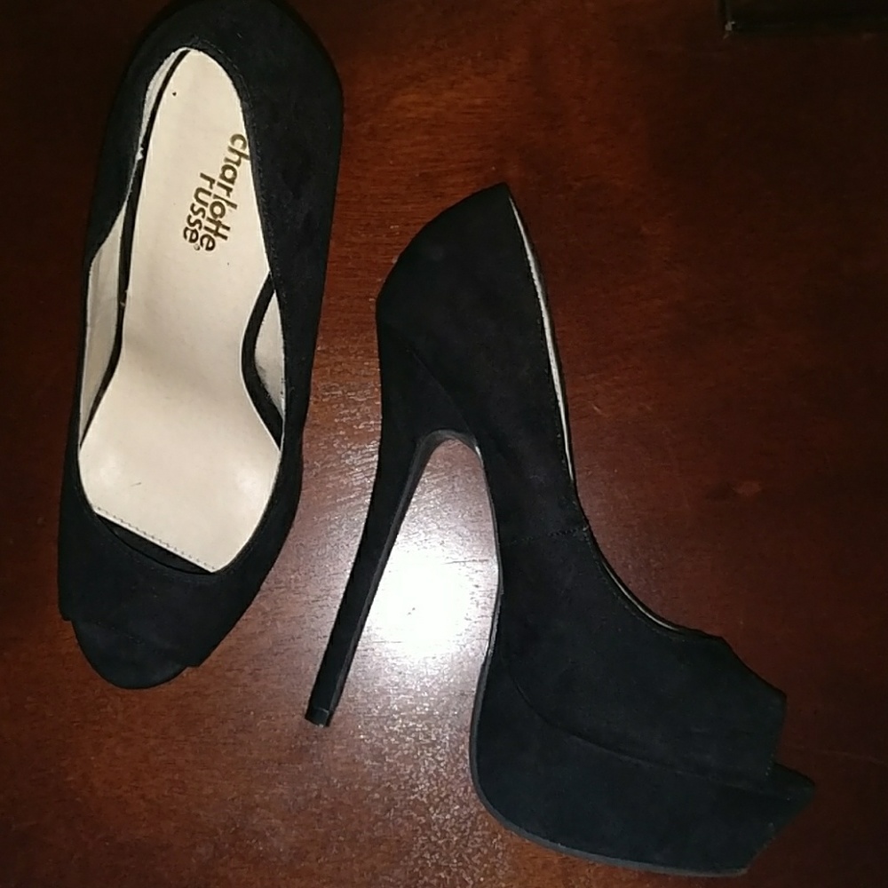 Black heels