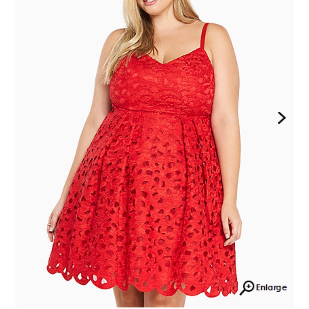 NWT Torrid Special Occasion Laser Cut Tulle Dress