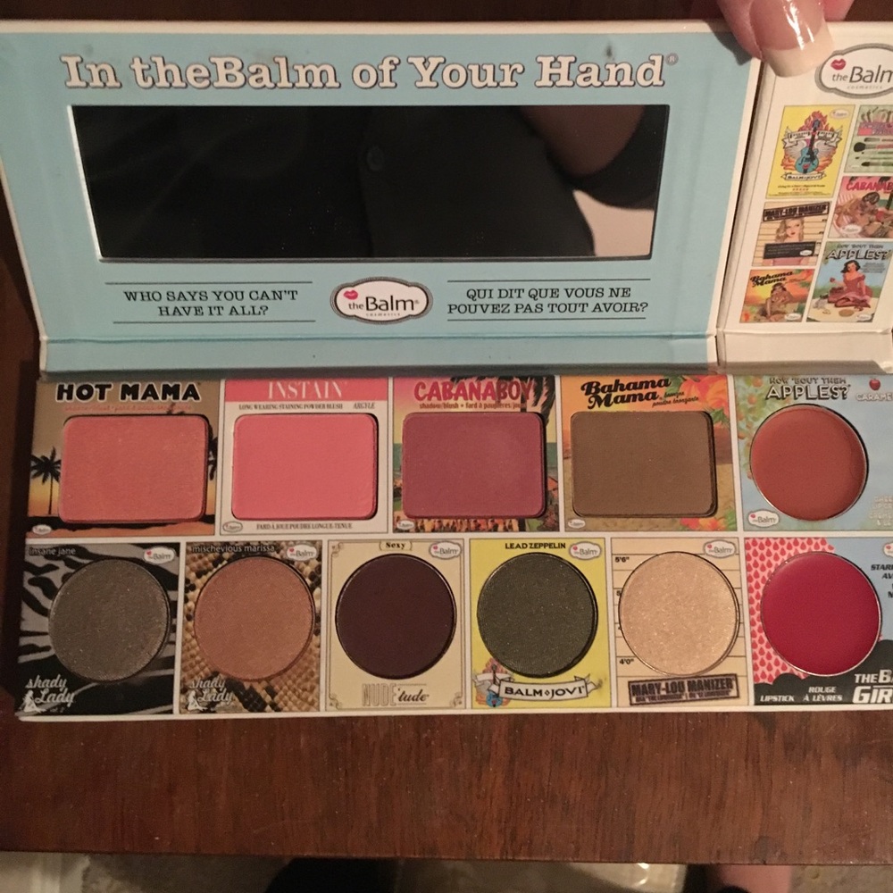 In the balm of your hand