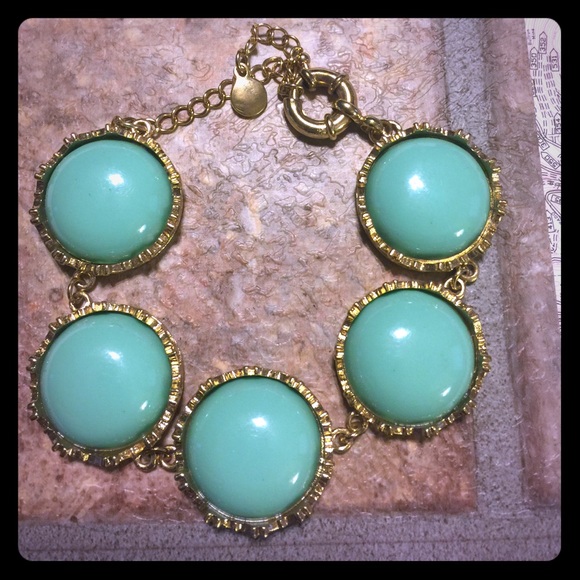 Jewelry - TURQUOISE AND GOLD BRACELET