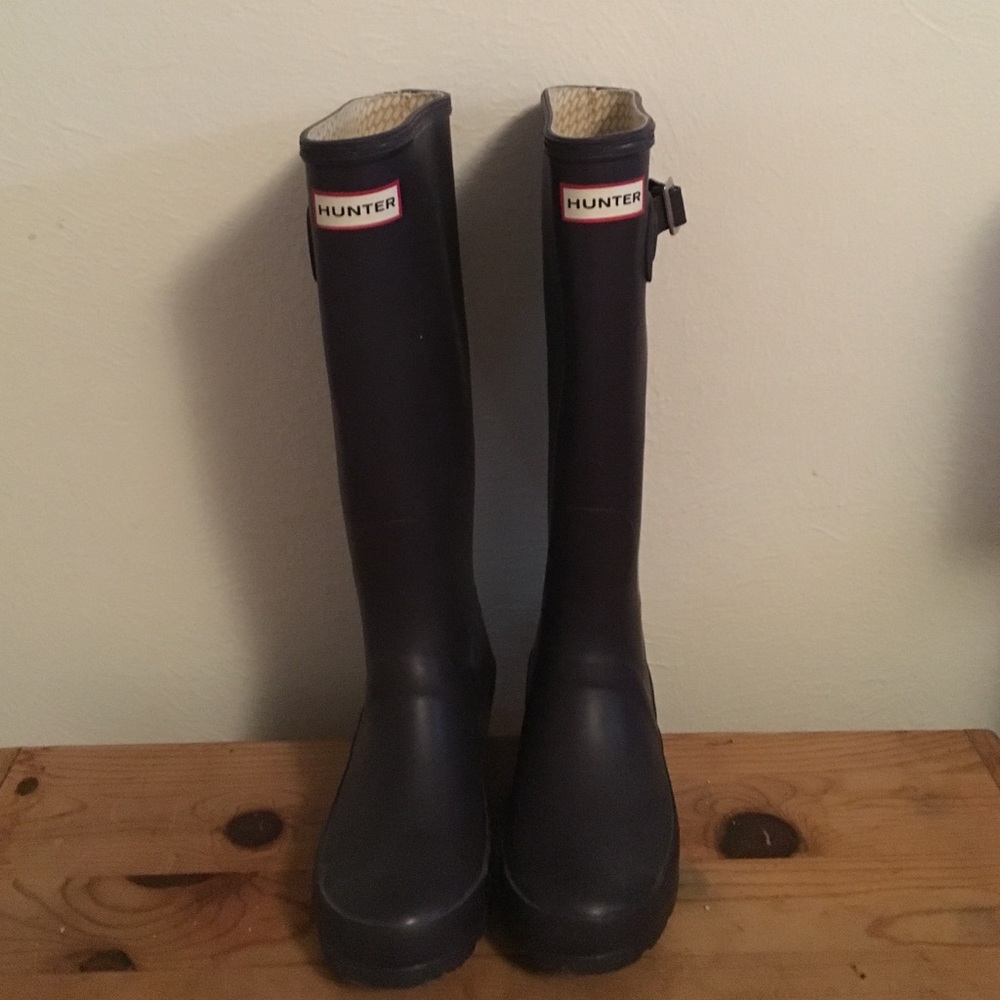 Dark Purple Hunter Boots