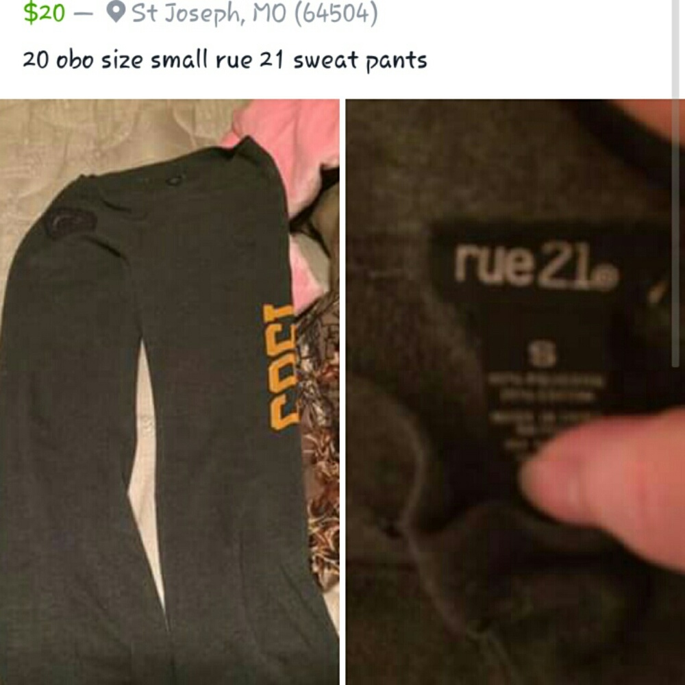 Rue 21 sweatpants