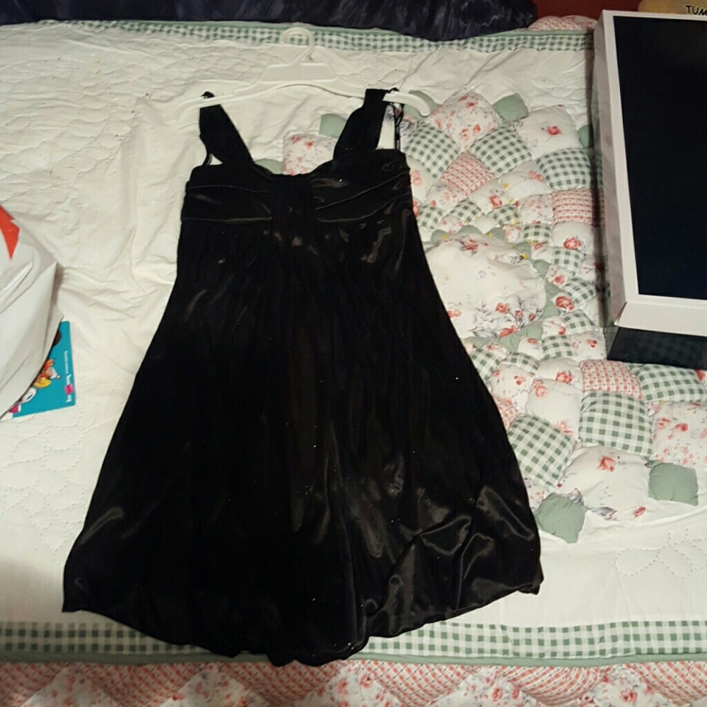 Black formal dress