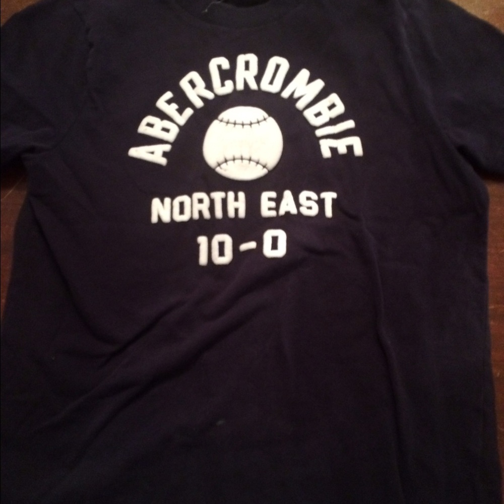 Boys Abercrombie baseball t-shirt