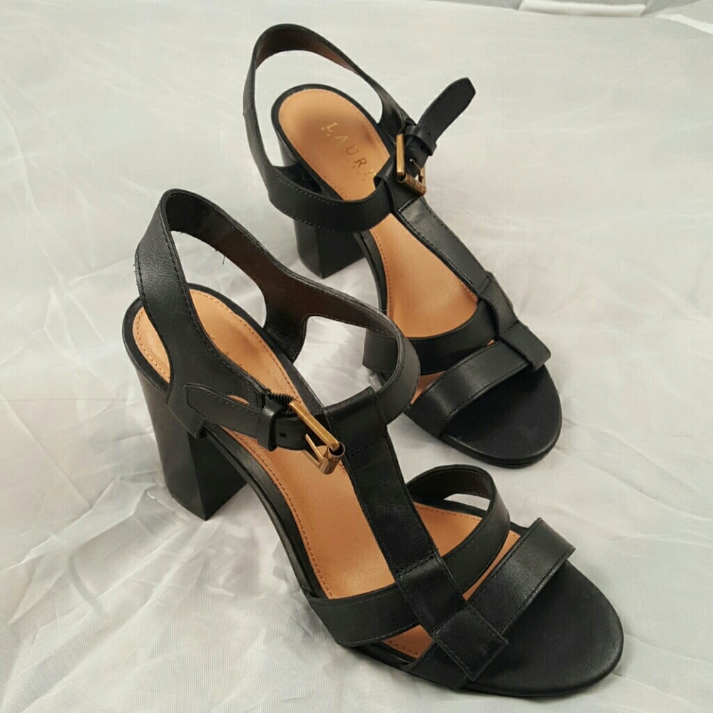 Black Ralph Lauren heels