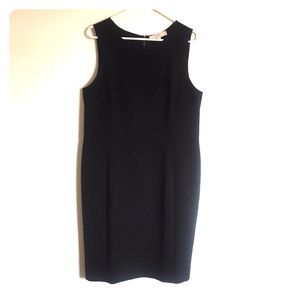 LOFT black sheath dress
