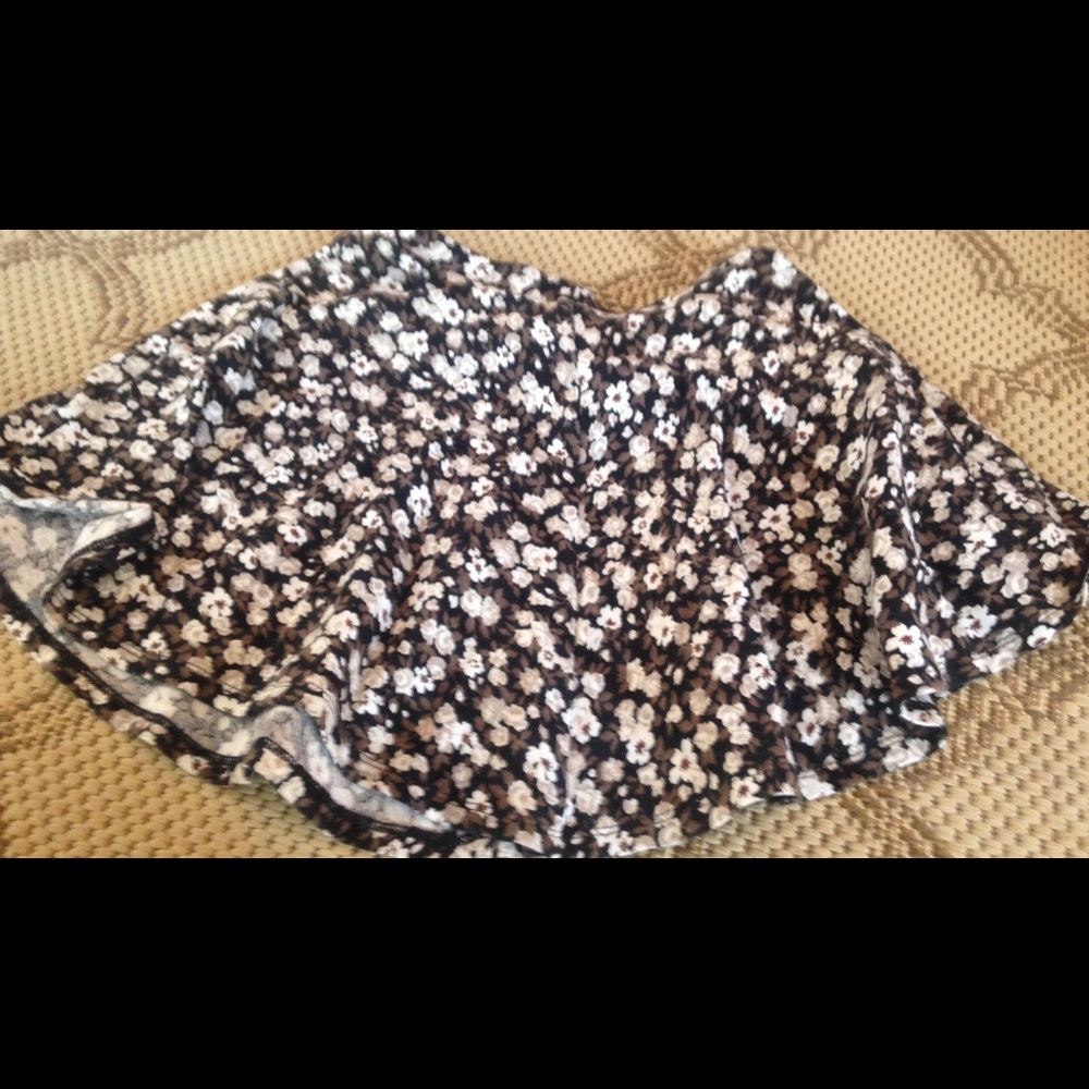 LA Hearts floral skirt