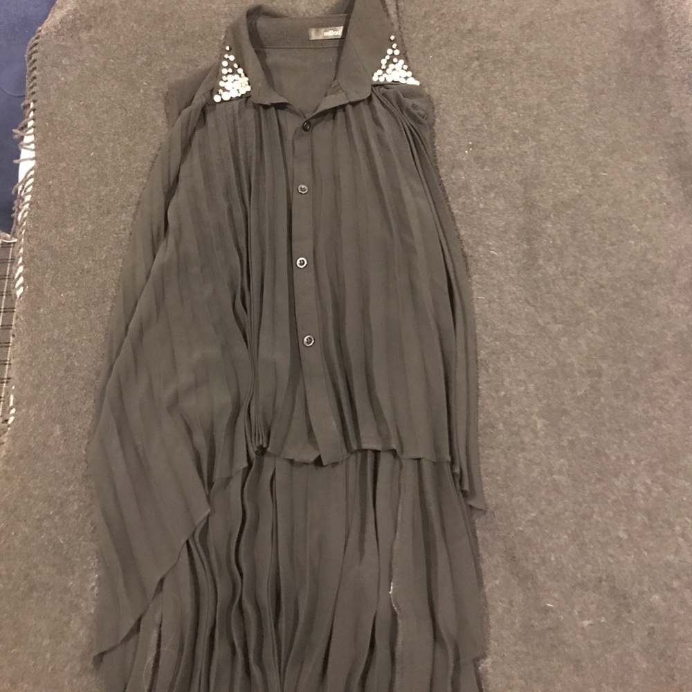 A black dress top