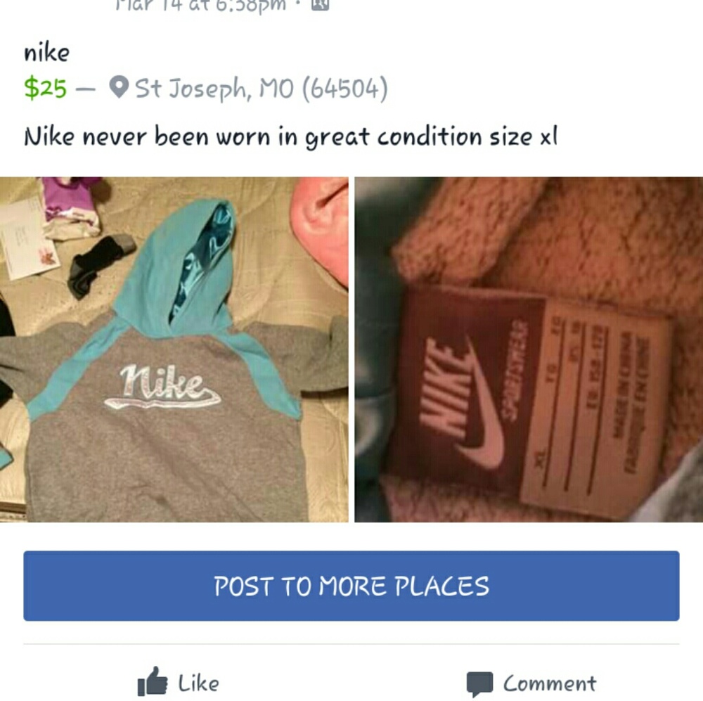 Nike hoodie