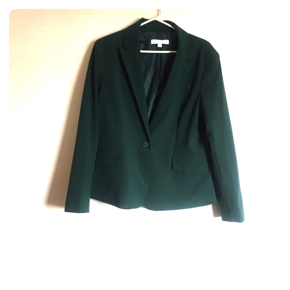New York & Company green blazer
