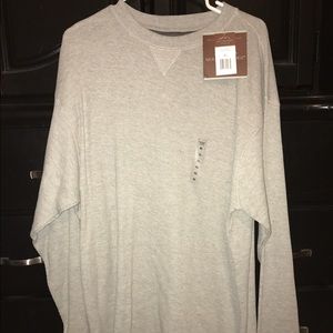 Men long sleeve crew neck!