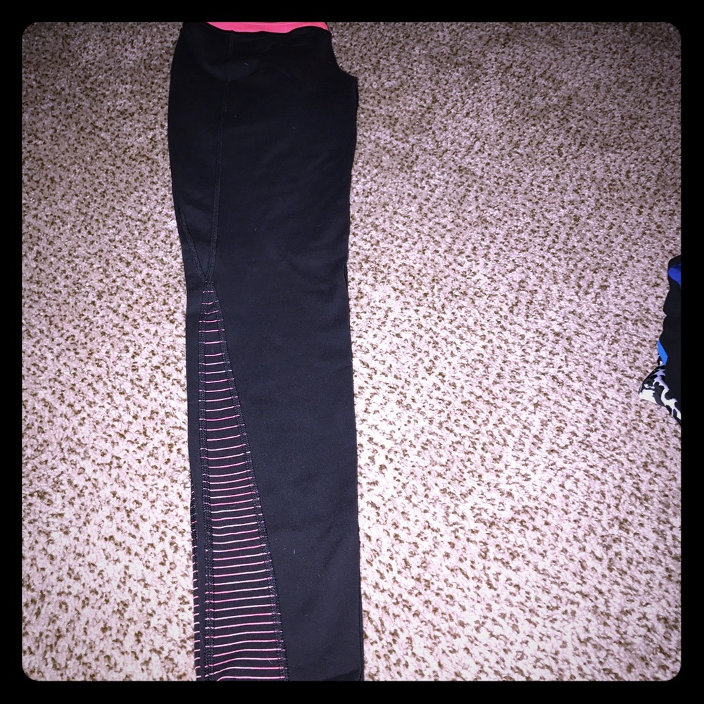 Black Lucy Hatha Collection Leggings