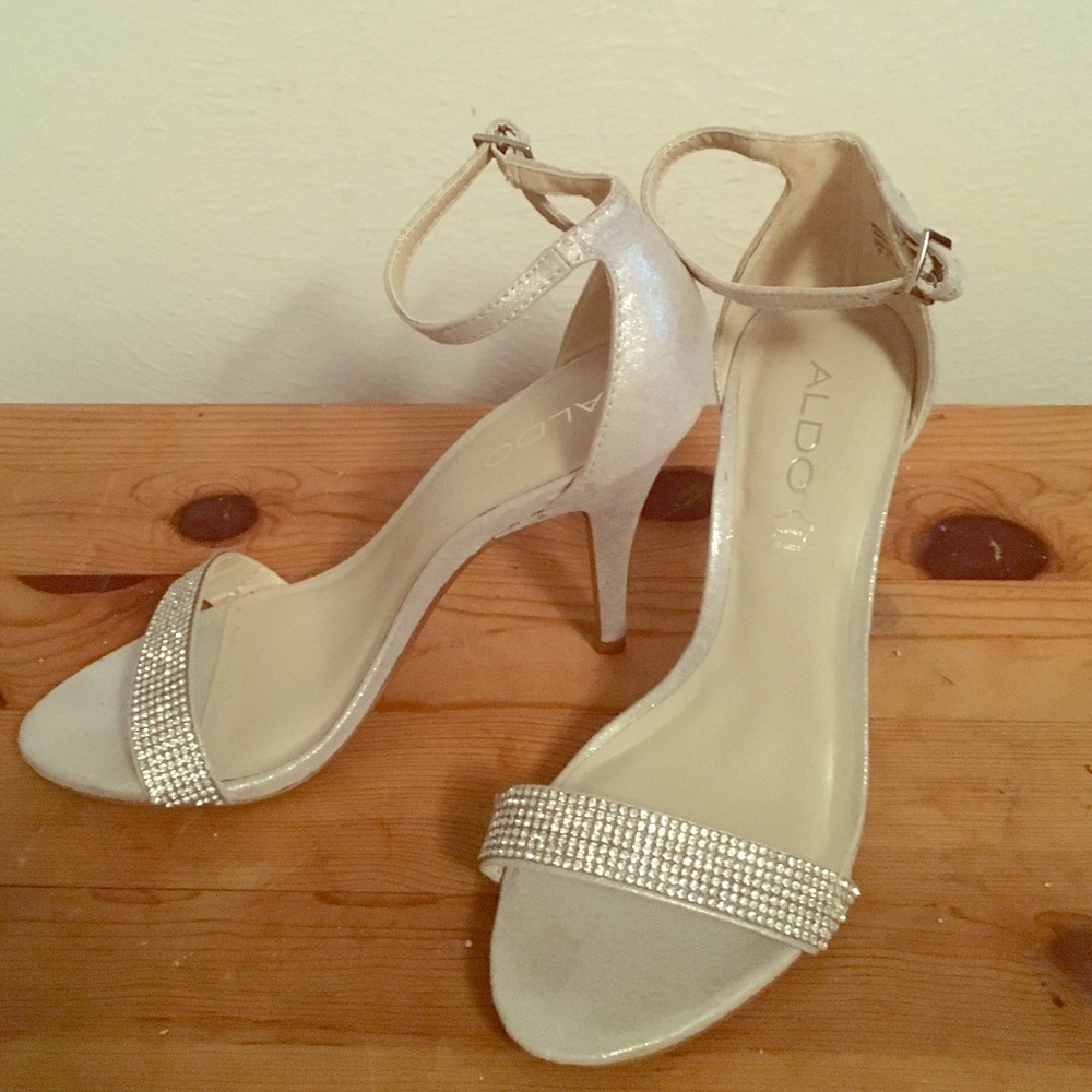Aldo Silver Heels