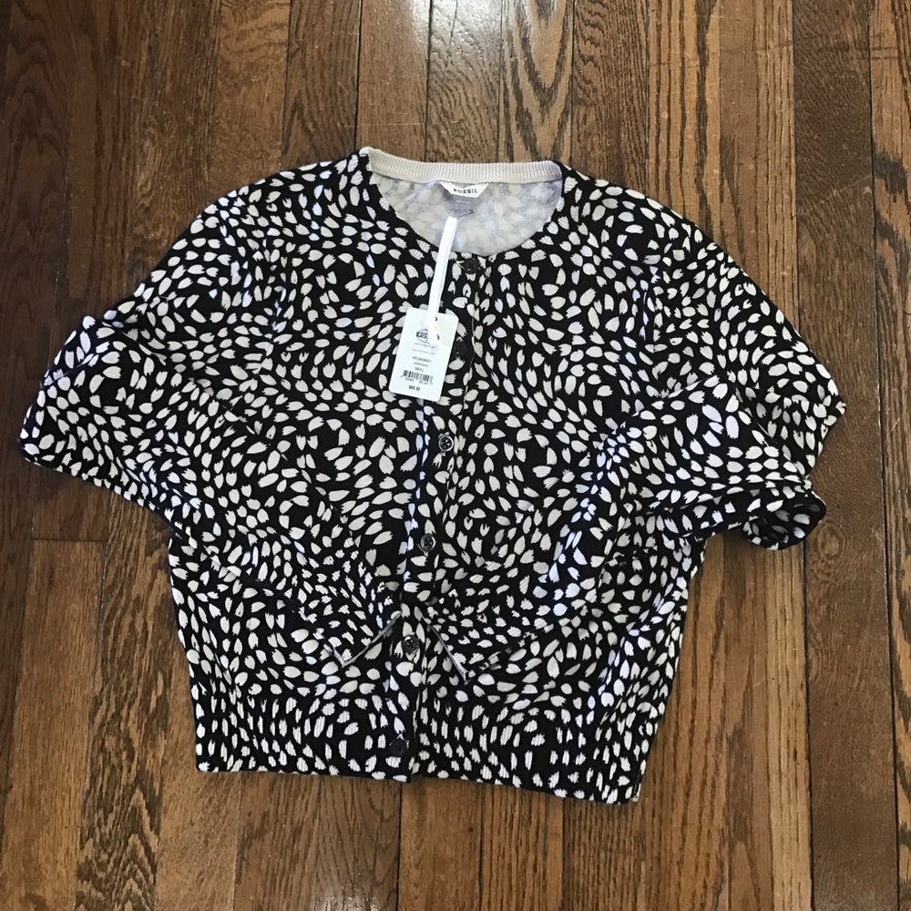 Fossil cardigan