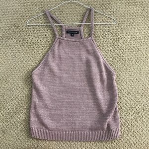 Halter knit top