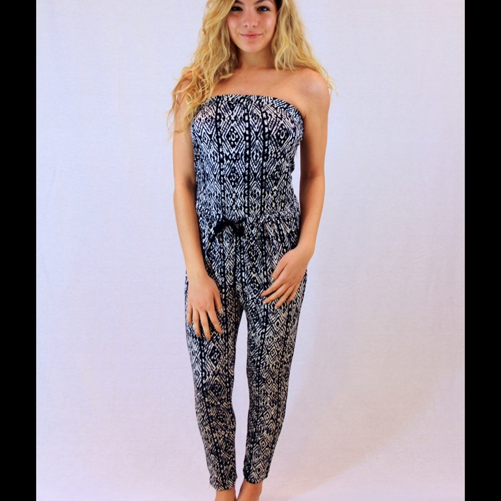 Black and Navy Jumper