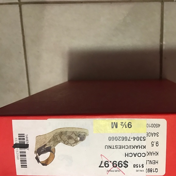 Coach Wedged Sandals - Picture 3 of 3