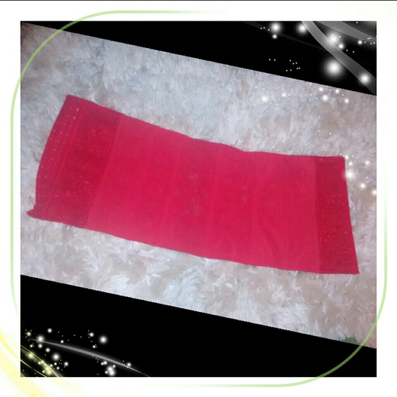 Waist Cincher Corset for Working Out in Red - Picture 2 of 4