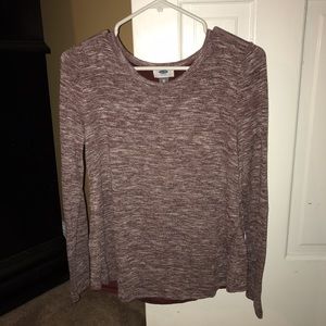 Maroon long sleeve shirt!