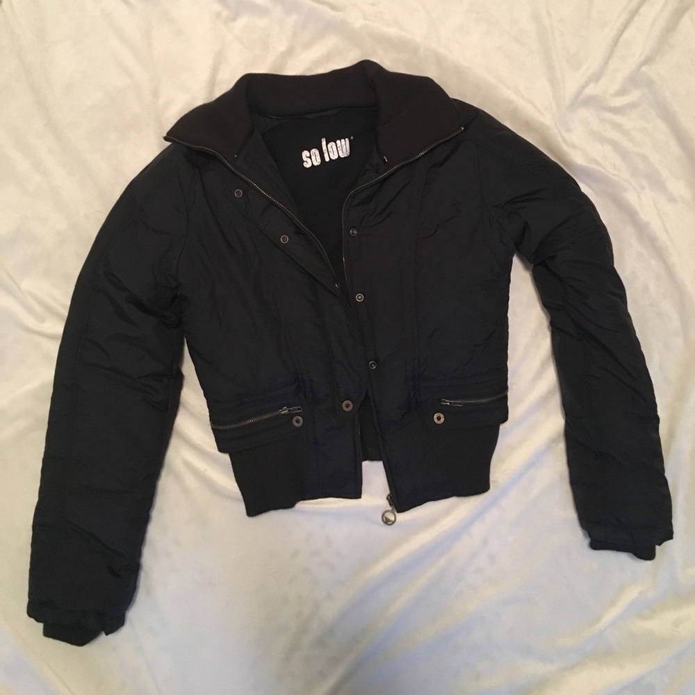 So Low Black Jacket