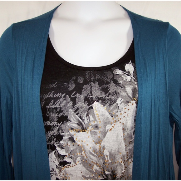 YUMMY PLUS 3X 'Layer Look' Top NEW - Picture 2 of 8