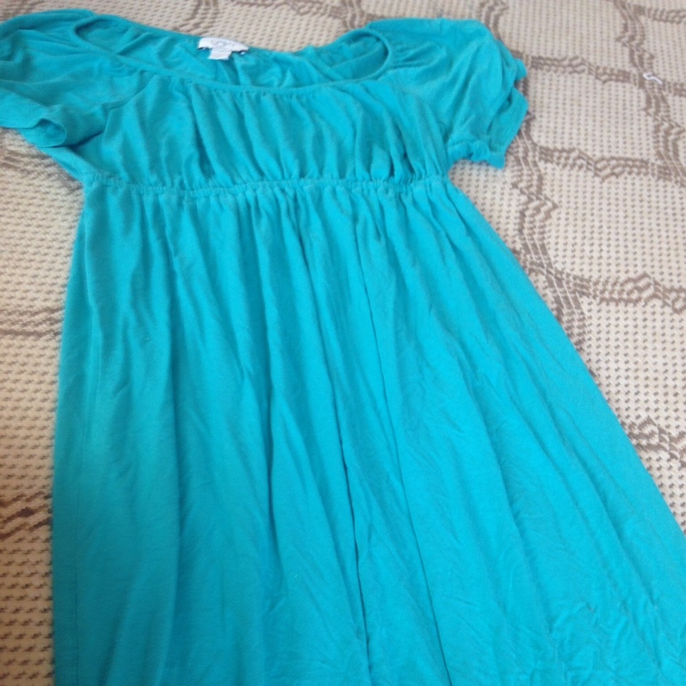 Teal Ann Taylor sundress