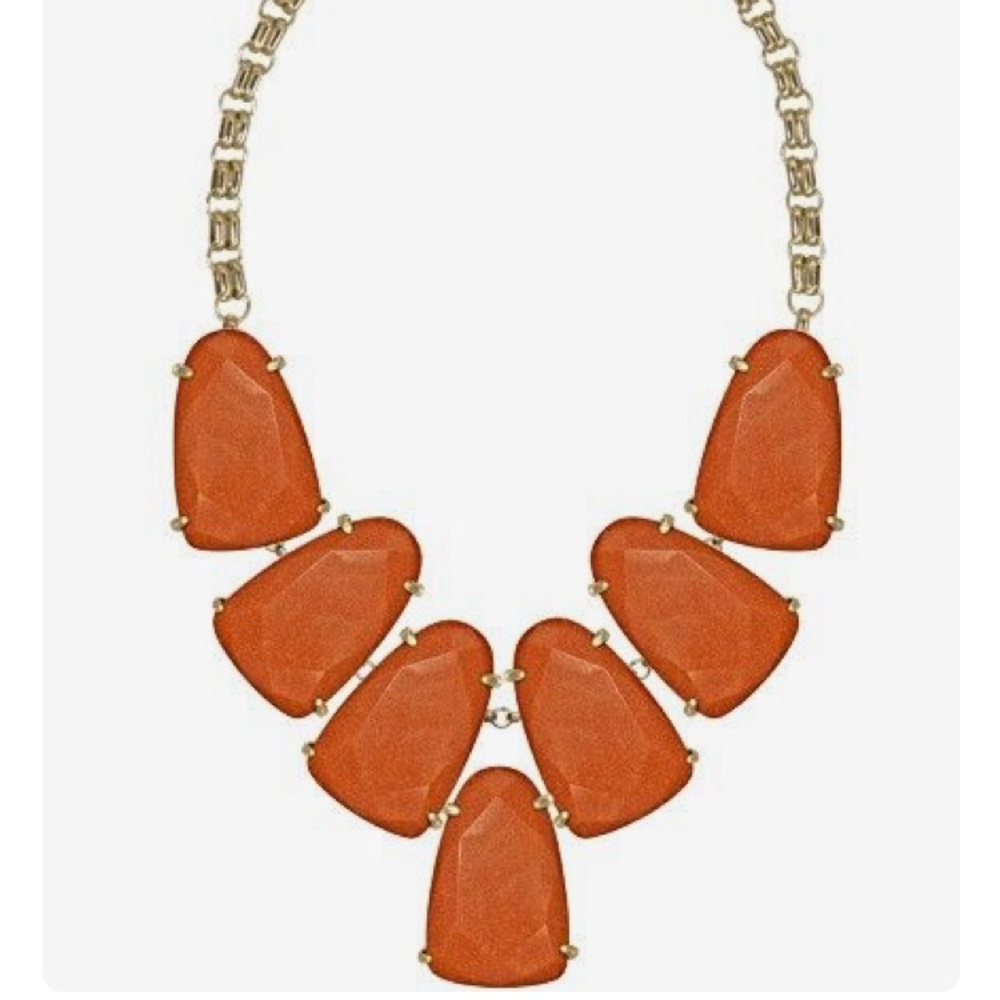 Kendra Scott Harlow necklace in Goldstone