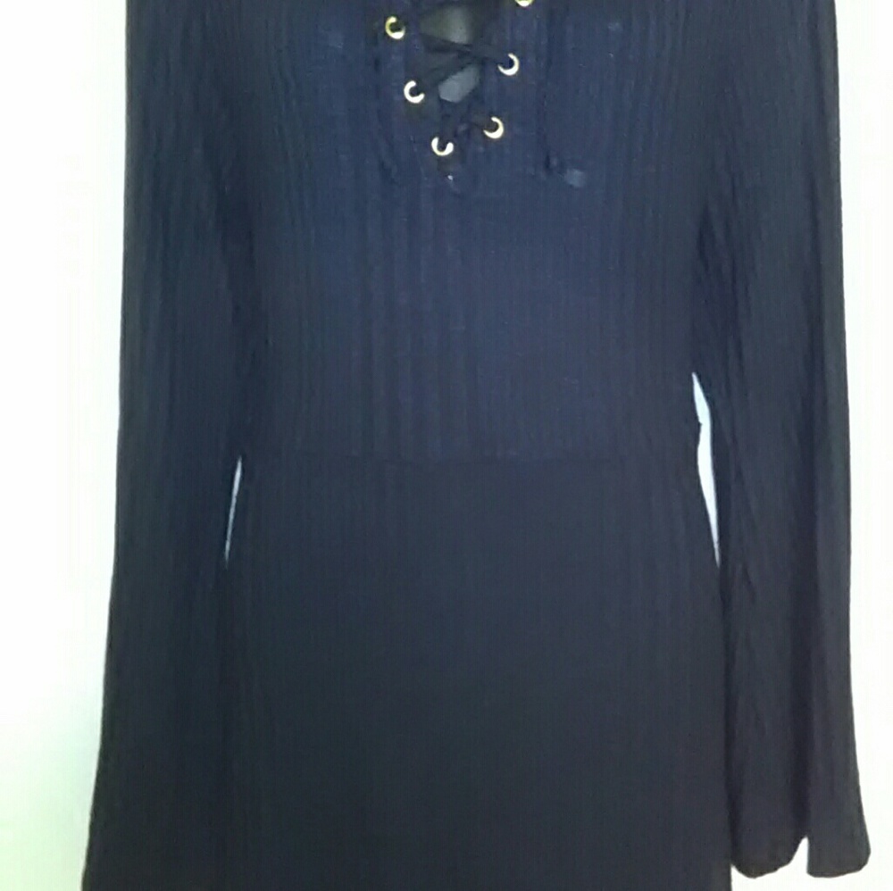 Navy blue dress