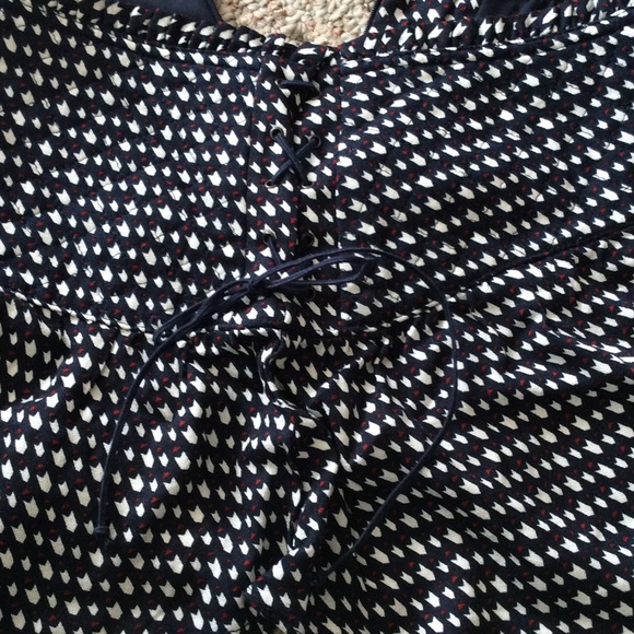 BNWT • Z A R A • ❤️ pattern side tie mini skirt - Picture 2 of 3