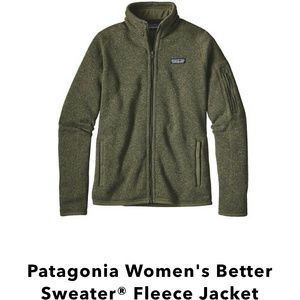 Patagonia better sweater fleece
