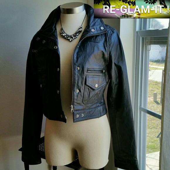HOST PICK..VINTAGE ECHTES LEDER .JACKET - Picture 4 of 6